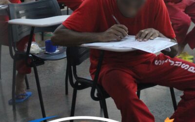 Reeducandos do CPPP fazem a prova do ENCCEJA
