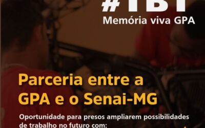 TBT – Senai promove curso de capacitação aos presos da PPP